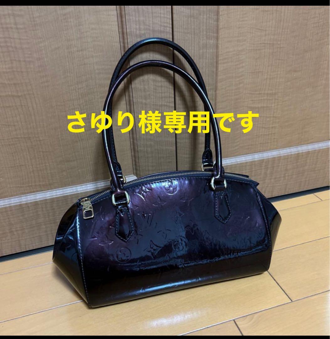 さゆり LOUIS VUITTON アラマウントバッグモノグラムヴェルニ