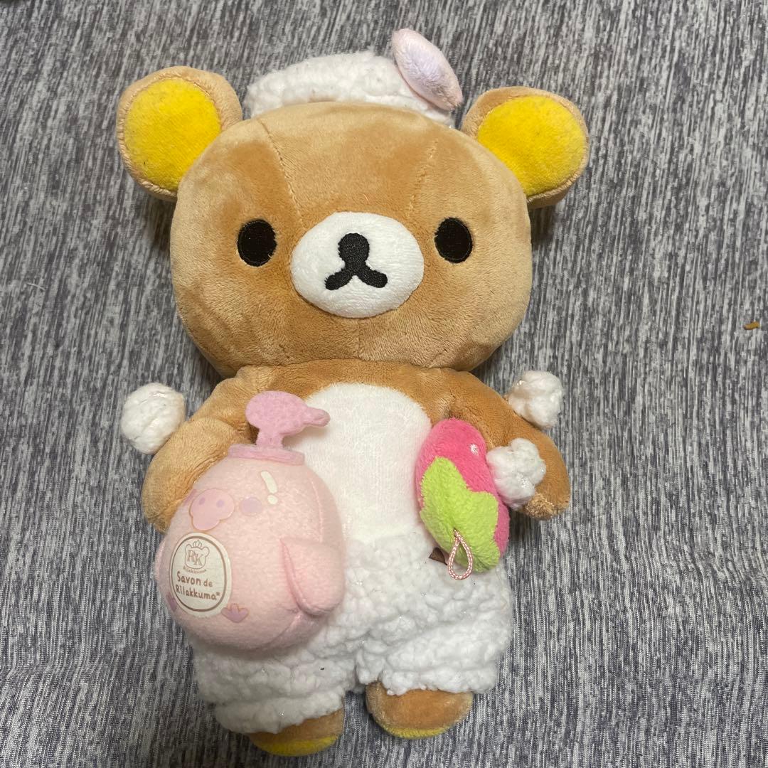 リラックマ あつめてぬいぐるみ あわあわお風呂　リラックマストア限定