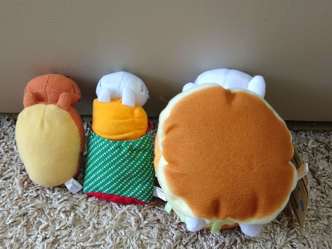 San-X　にゃんこバーガー ぬいぐるみセット