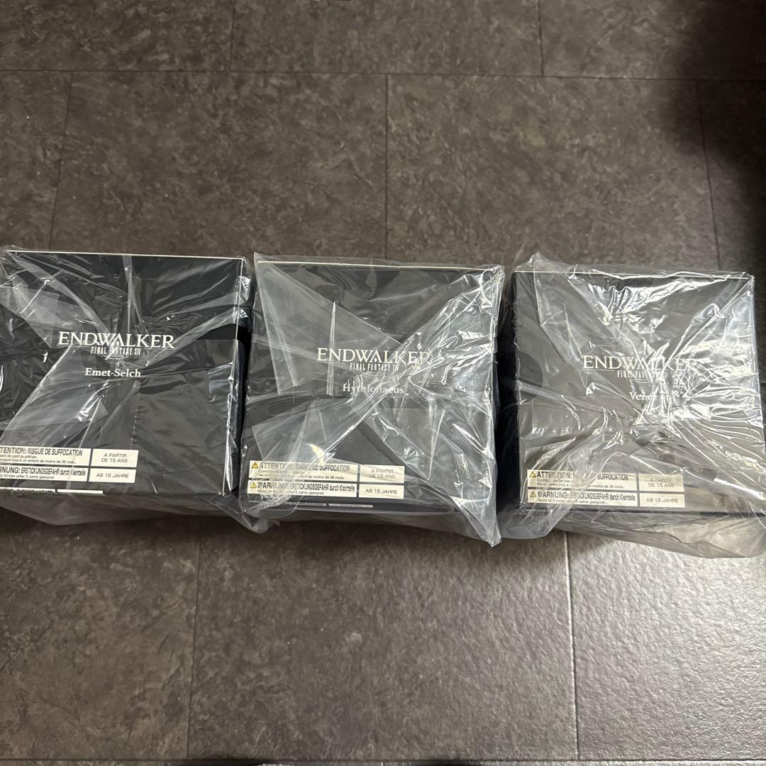 【未開封】FF14 エメトセルク　ヒュトロダエウス　ヴェーネス　フィギュアセット