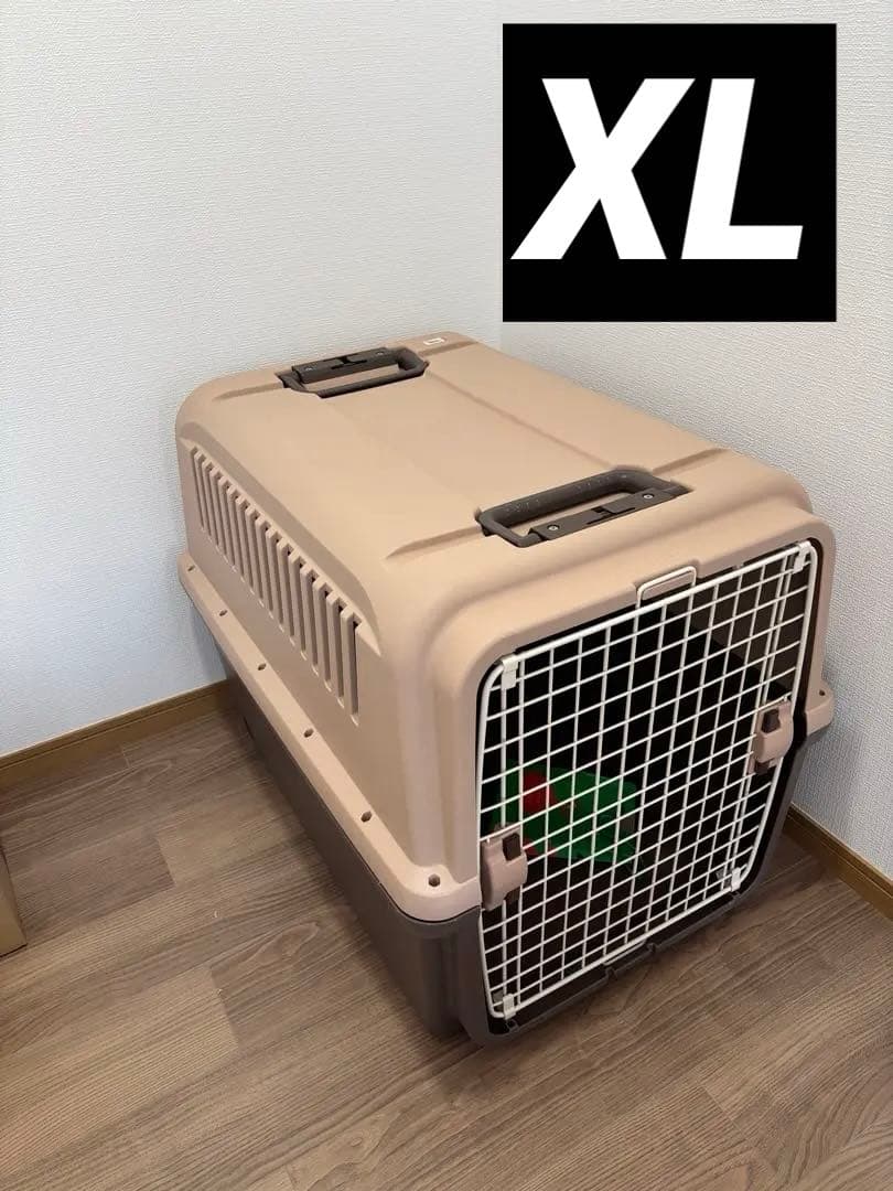 【XLサイズ】Richell 大型犬用ケージ ベージュ XL