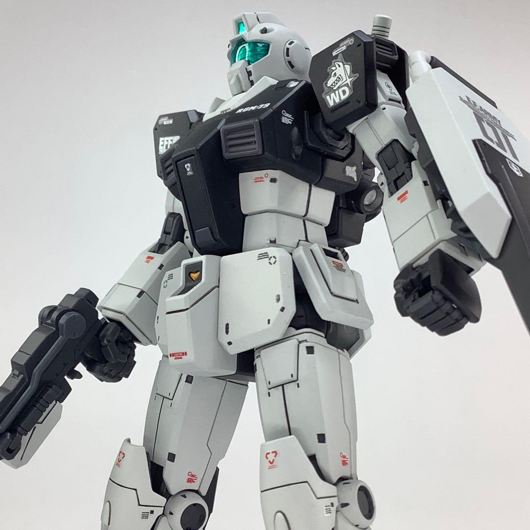 HG RGM-89 ジム【ホワイト・ディンゴ隊仕様】塗装済完成品