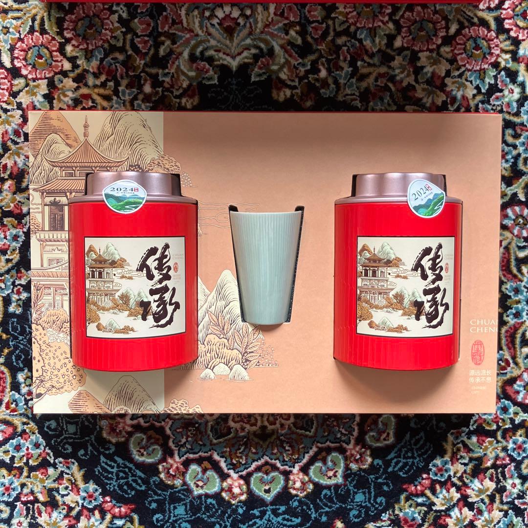 大金針 中国茶 茶器付