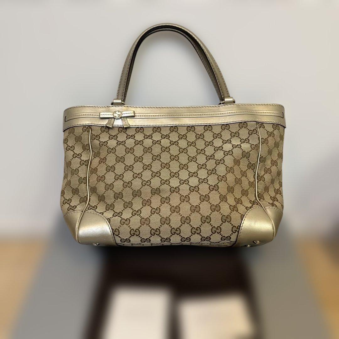 GUCCI GGキャンバス トートバッグ メイフェア　257061 グッチ