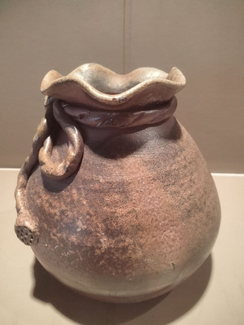 備前焼　　壺　花瓶　一輪挿し