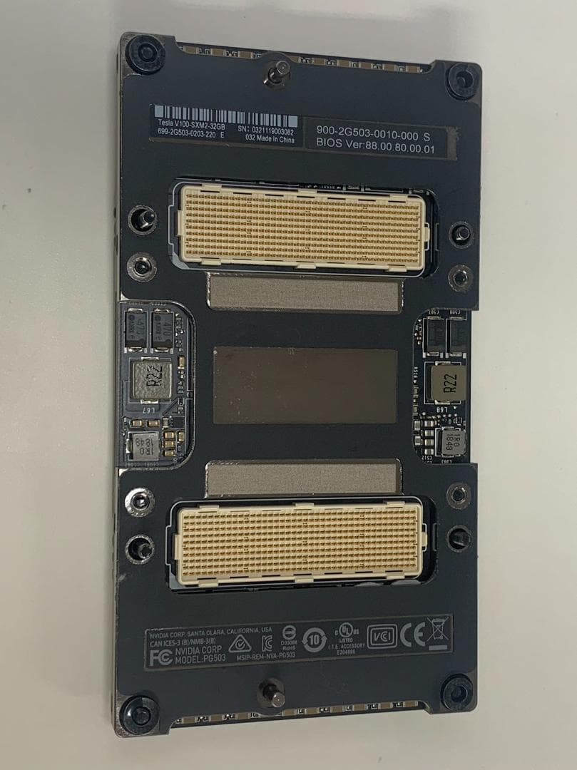 x*z様 超レアnvidia Tesla V100 SXM2 32GB nvli