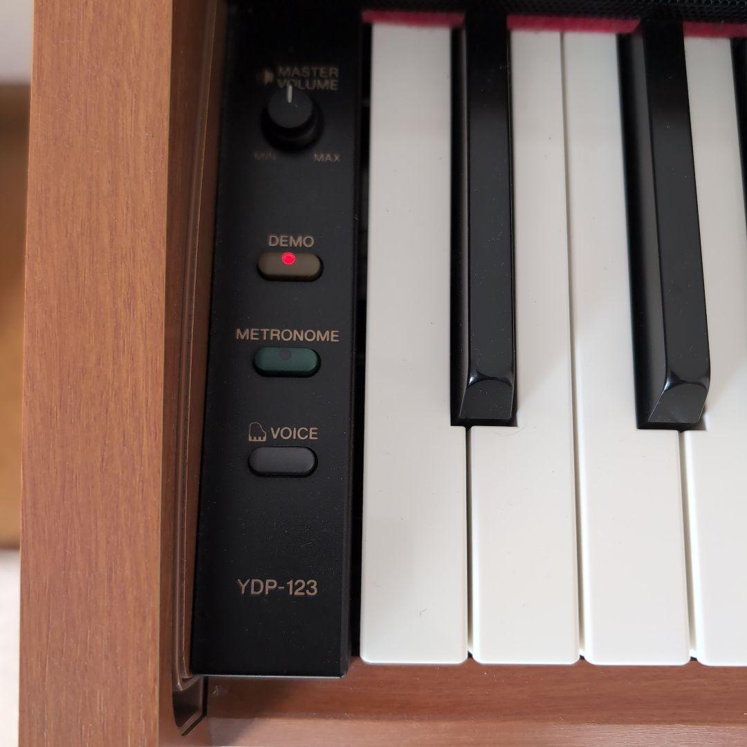YDP-123 ブラウン電子ピアノ
