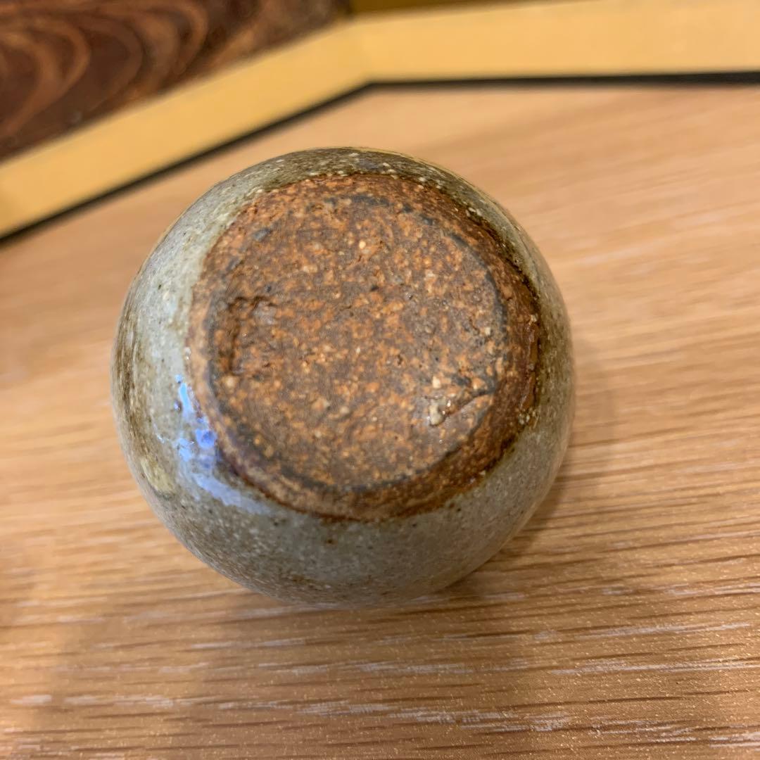 古萩 文琳 茶入 清水茂生造 96