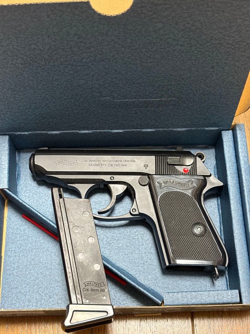 ワルサー PPK ガスガン ブラック