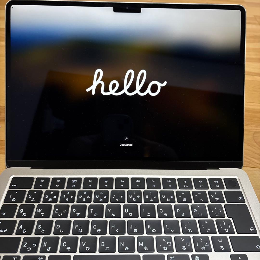 Apple MacBook Air 2022年購入