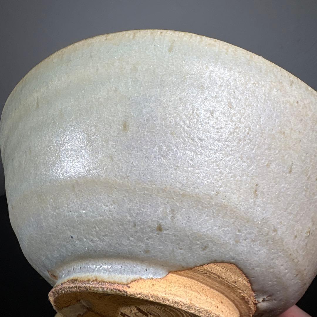 人間国宝　加藤孝造　灰釉深鉢　経約21センチ