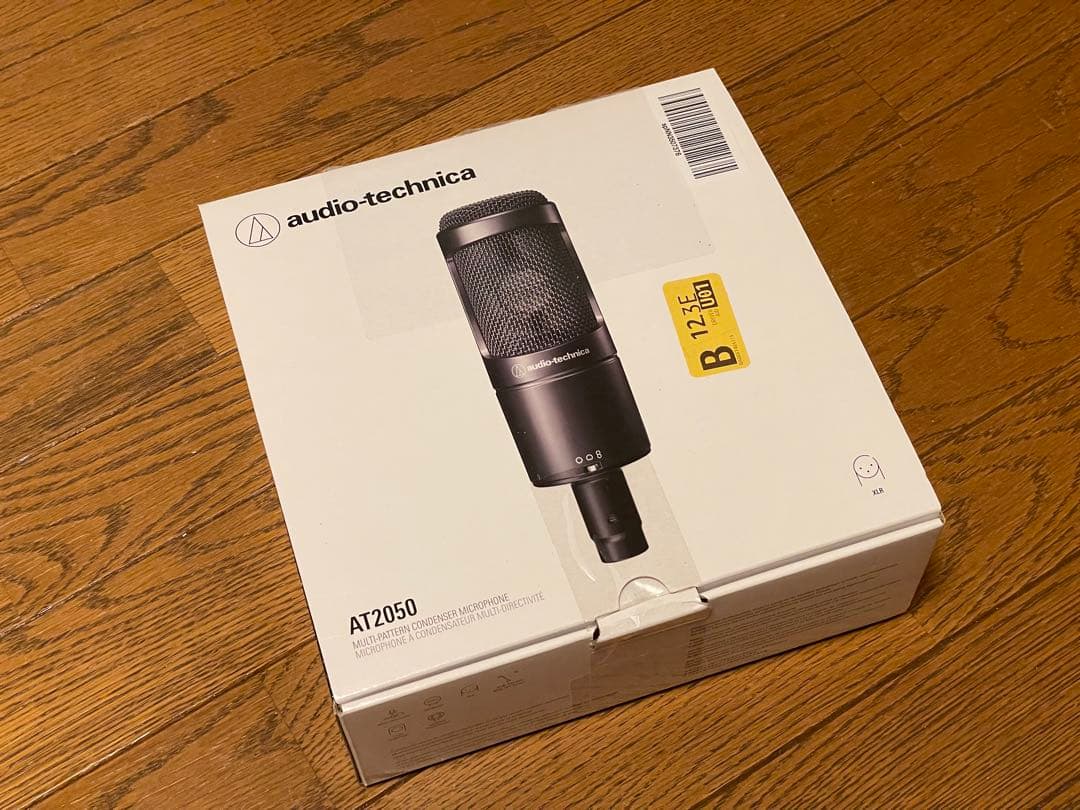 オーディオテクニカ AT2050 コンデンサーマイク
