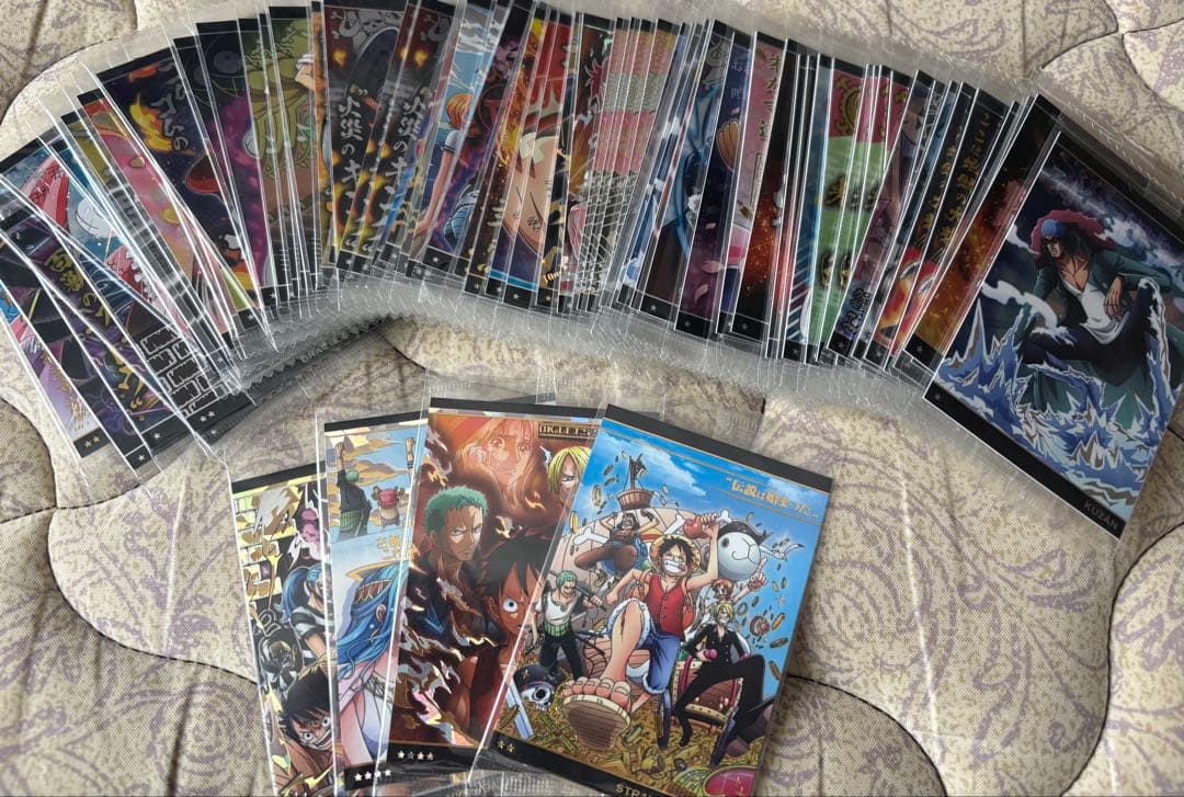 ワンピースウエハースカード　大量セット　袋未開封