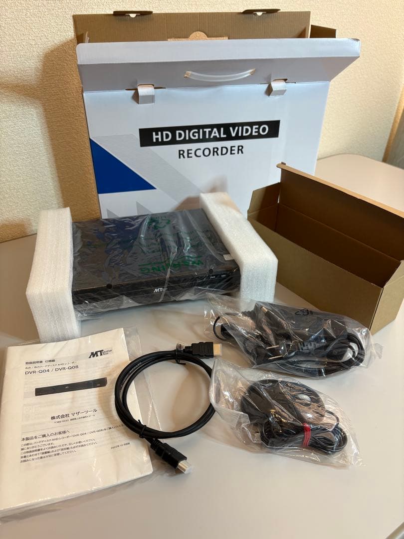 マザーツール 8chハードディスクレコーダ DVR-Q08