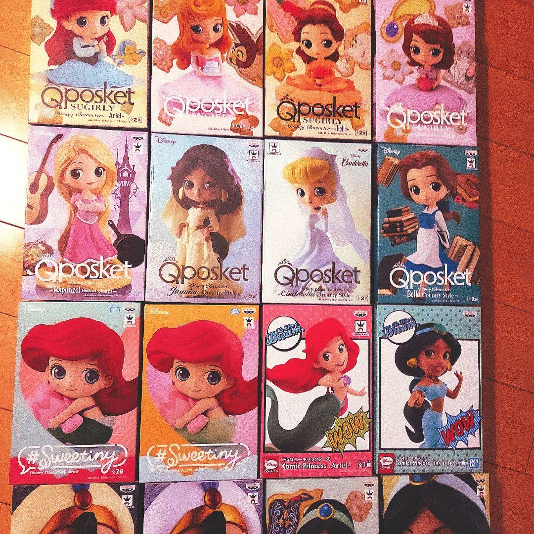 Qposket Sweetiny ComicPrincess ディズニー24種