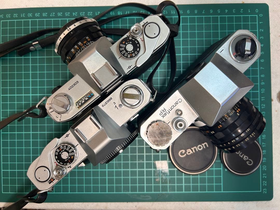 保湿保管Canon FX FT Canonflex 動作品美品　おまけありまとめ