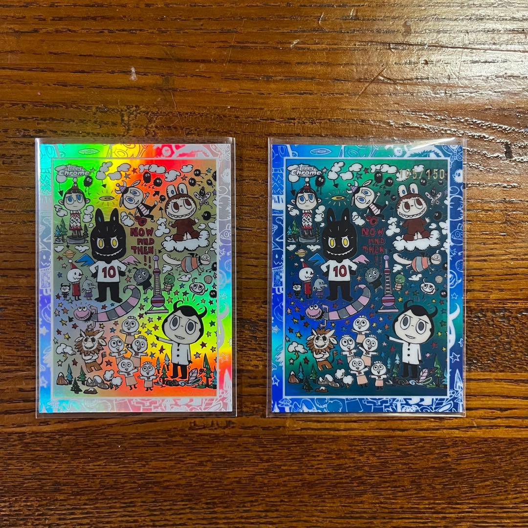 2025 Topps Chrome Labubu ラブブ トレカ シリアル入り