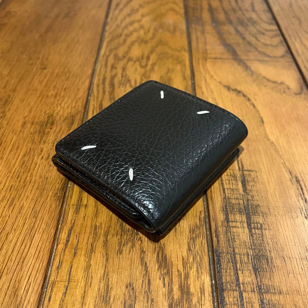 Maison Margiela トリフォールドウォレット　ブラック