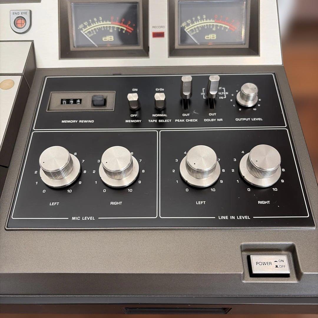 Technics テクニクス RS-640U カセットステレオデッキ 稼働品