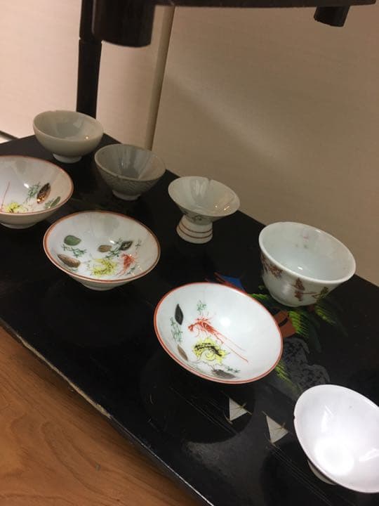 ◼️ぐい呑・茶碗・お猪口◼️20点＋飾り棚セット◼️