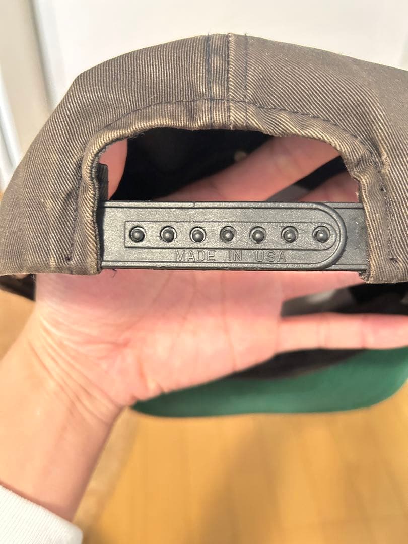 OLD STUSSY 80's 90's スナップバックキャップ　黒