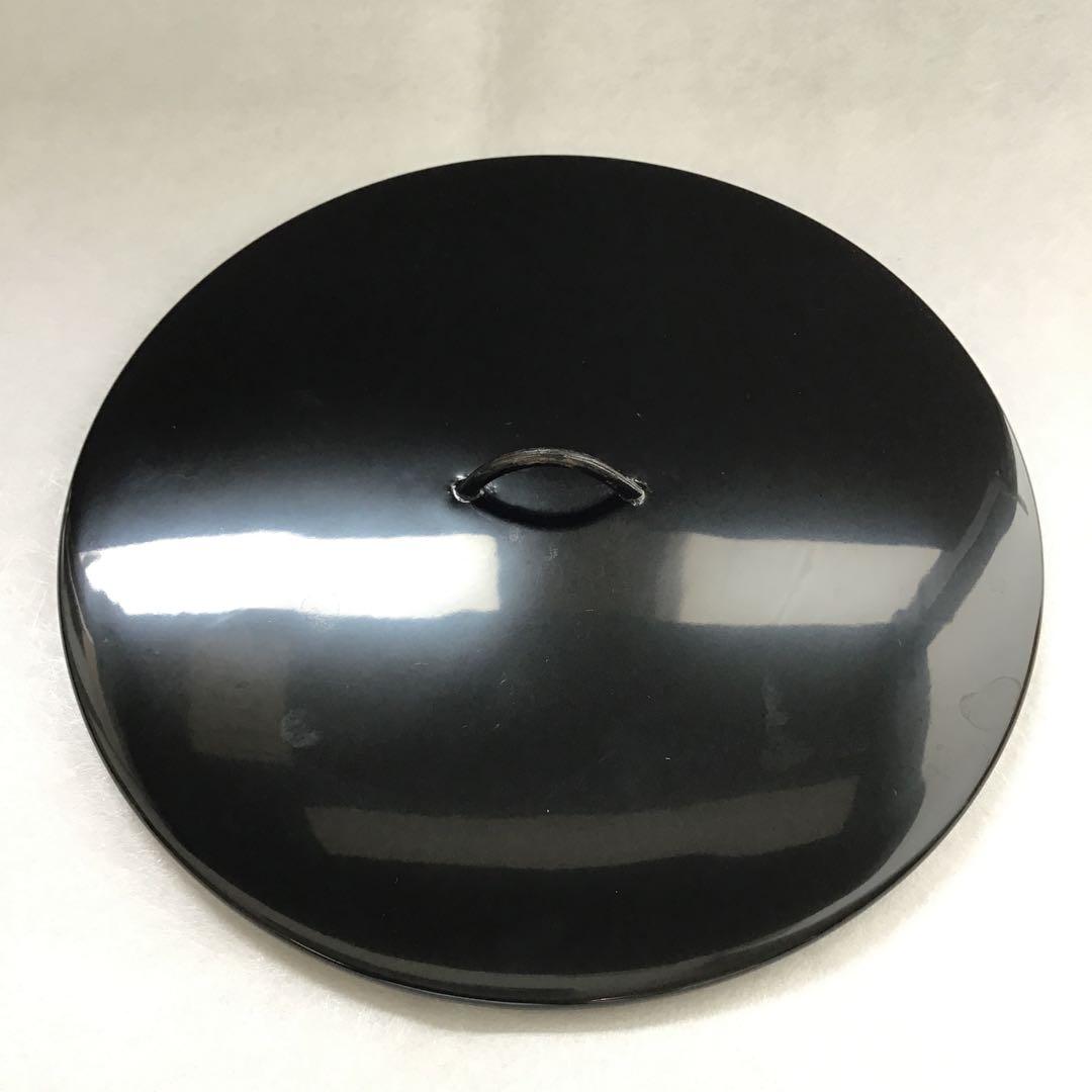 茶道具　水指　捻子梅水指(金属製)塗の蓋付　駒方米山作　共箱　紙箱　S246MS