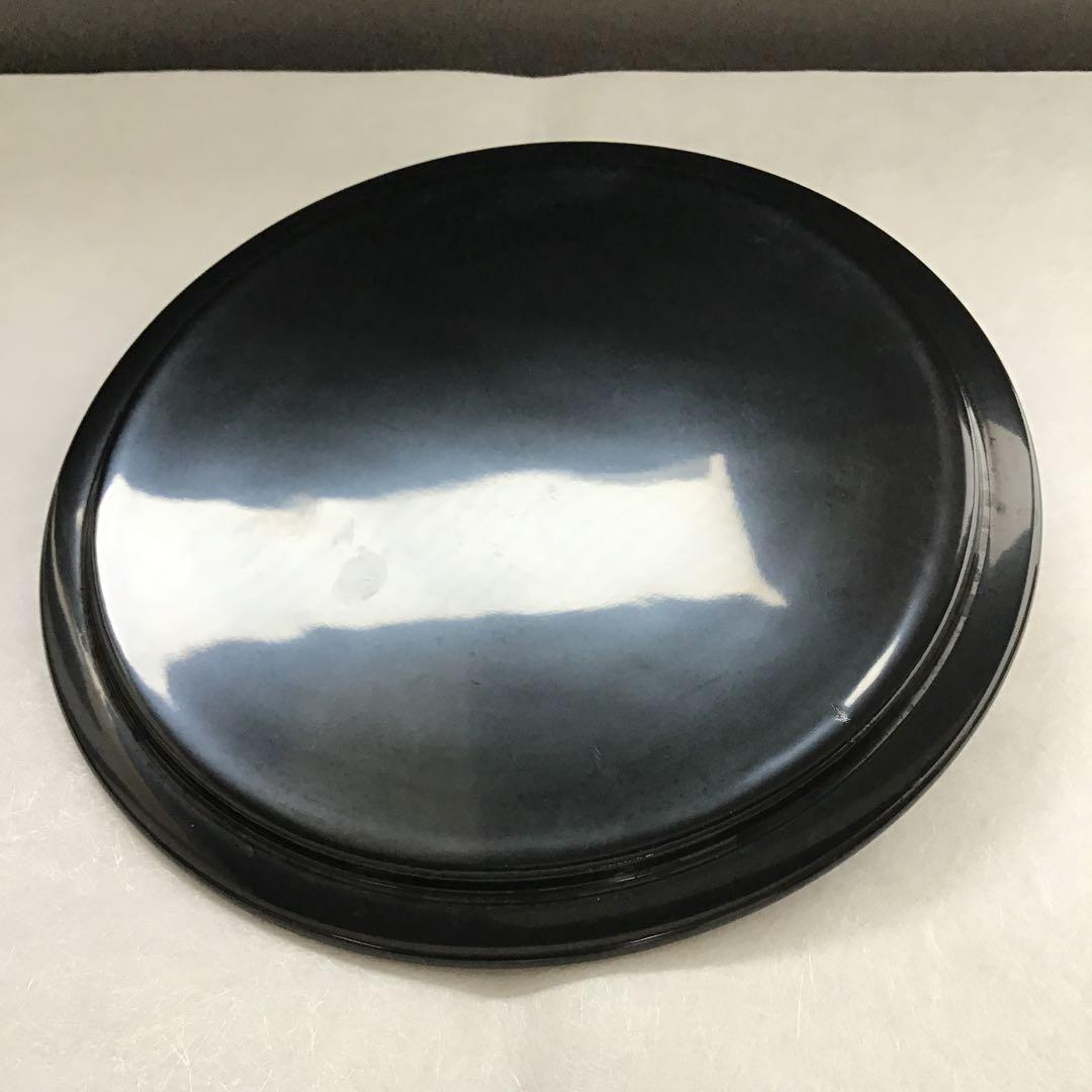 茶道具　水指　捻子梅水指(金属製)塗の蓋付　駒方米山作　共箱　紙箱　S246MS