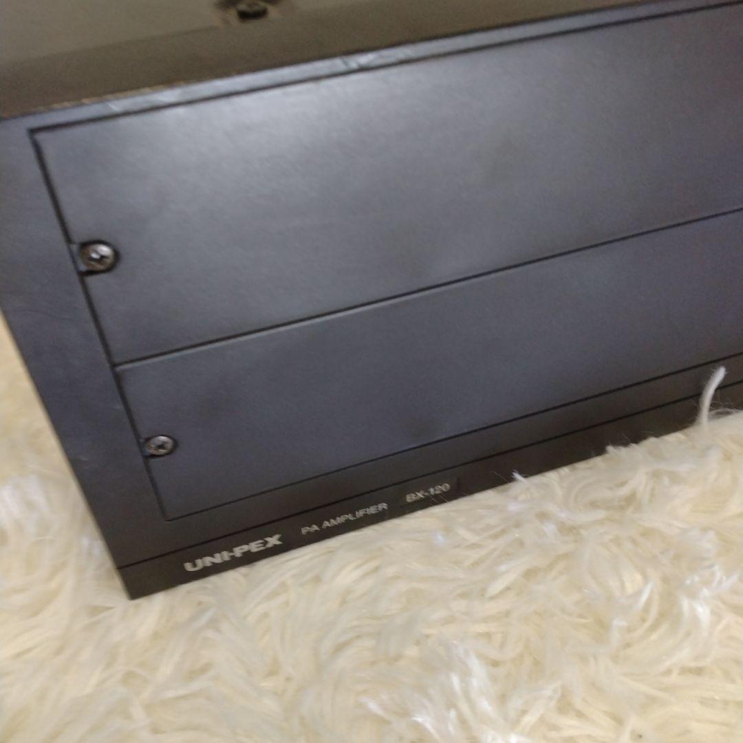 UNI-PEX　120W　卓上アンプ　PAアンプ　BX-120