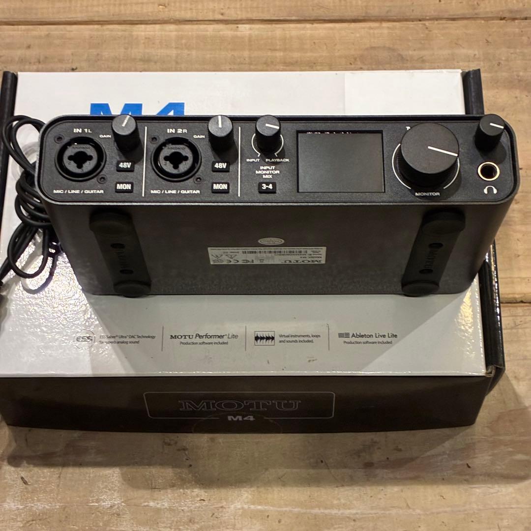 【送料込】MOTU M4 オーディオインターフェイス