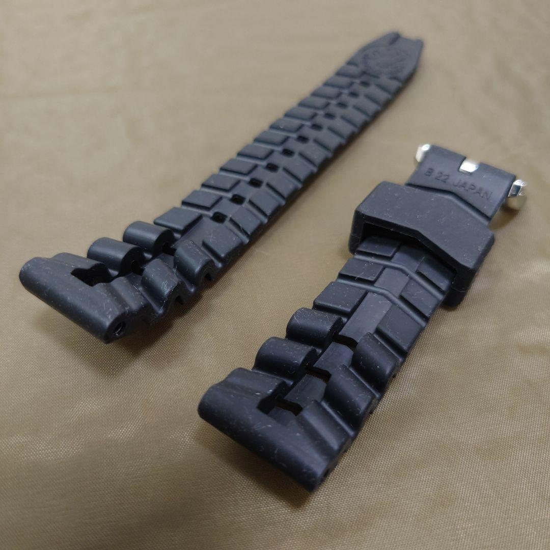 グランドセイコー 22mm シリコンストラップ　ラバーベルト