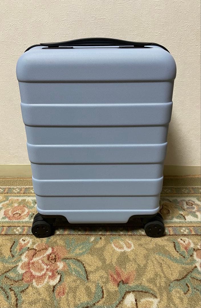 MUJI無印良品　19リットル　キャリーケース　ライトブルー
