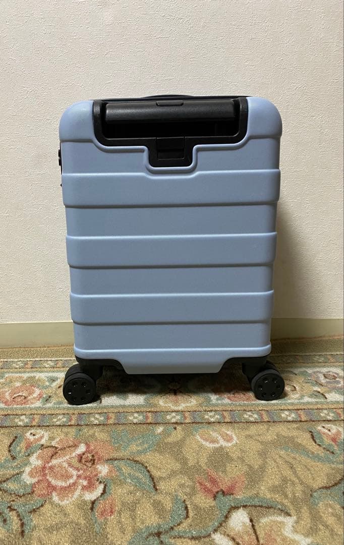 MUJI無印良品　19リットル　キャリーケース　ライトブルー
