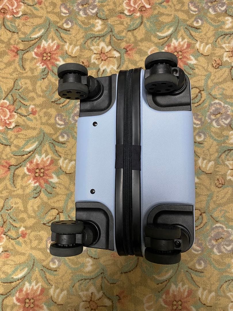 MUJI無印良品　19リットル　キャリーケース　ライトブルー