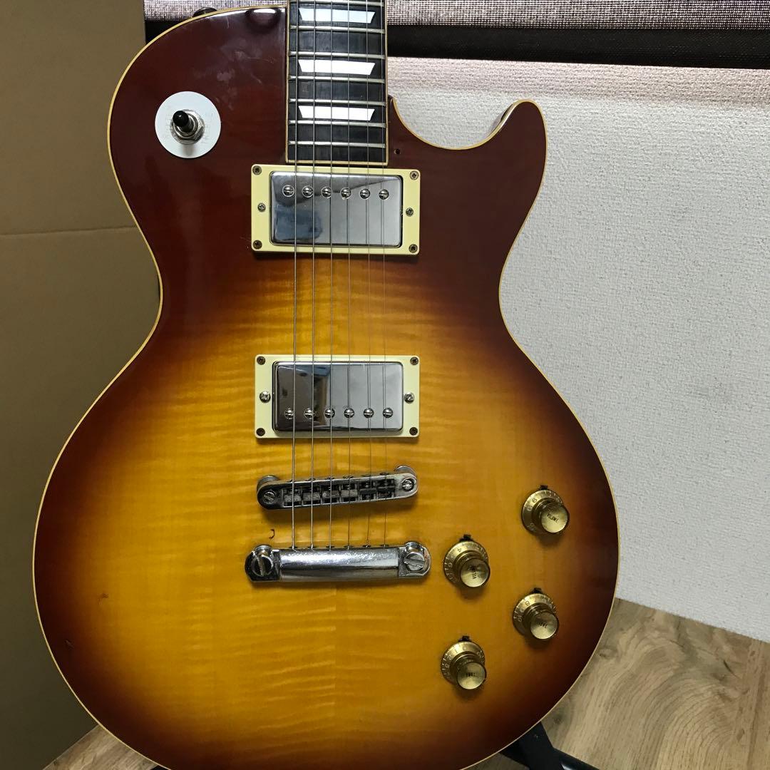 ジャパンビンテージ グレコ レスポール カスタム ハードケース付 中古品