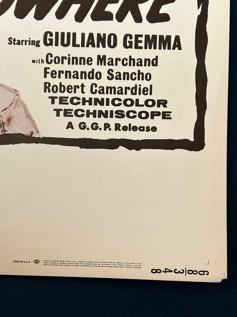 南から来た用心棒　USオリジナル映画ポスター