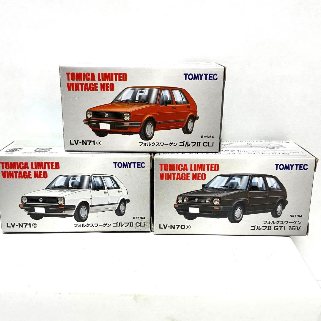 トミカリミテッド ヴィンテージネオ フォルクスワーゲン ゴルフセット