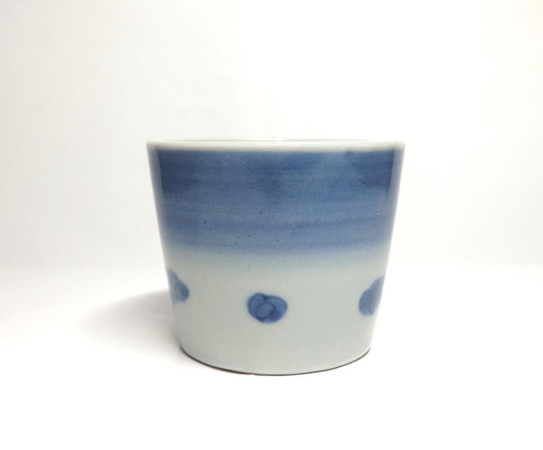 古伊万里染付梅花文蕎麦猪口/小ぶりサイズ