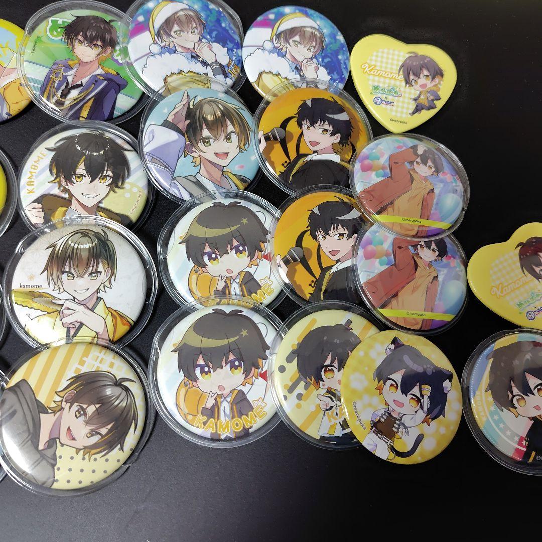 めろんぱーかー鴎/kamome缶バッジ30個まとめ売り