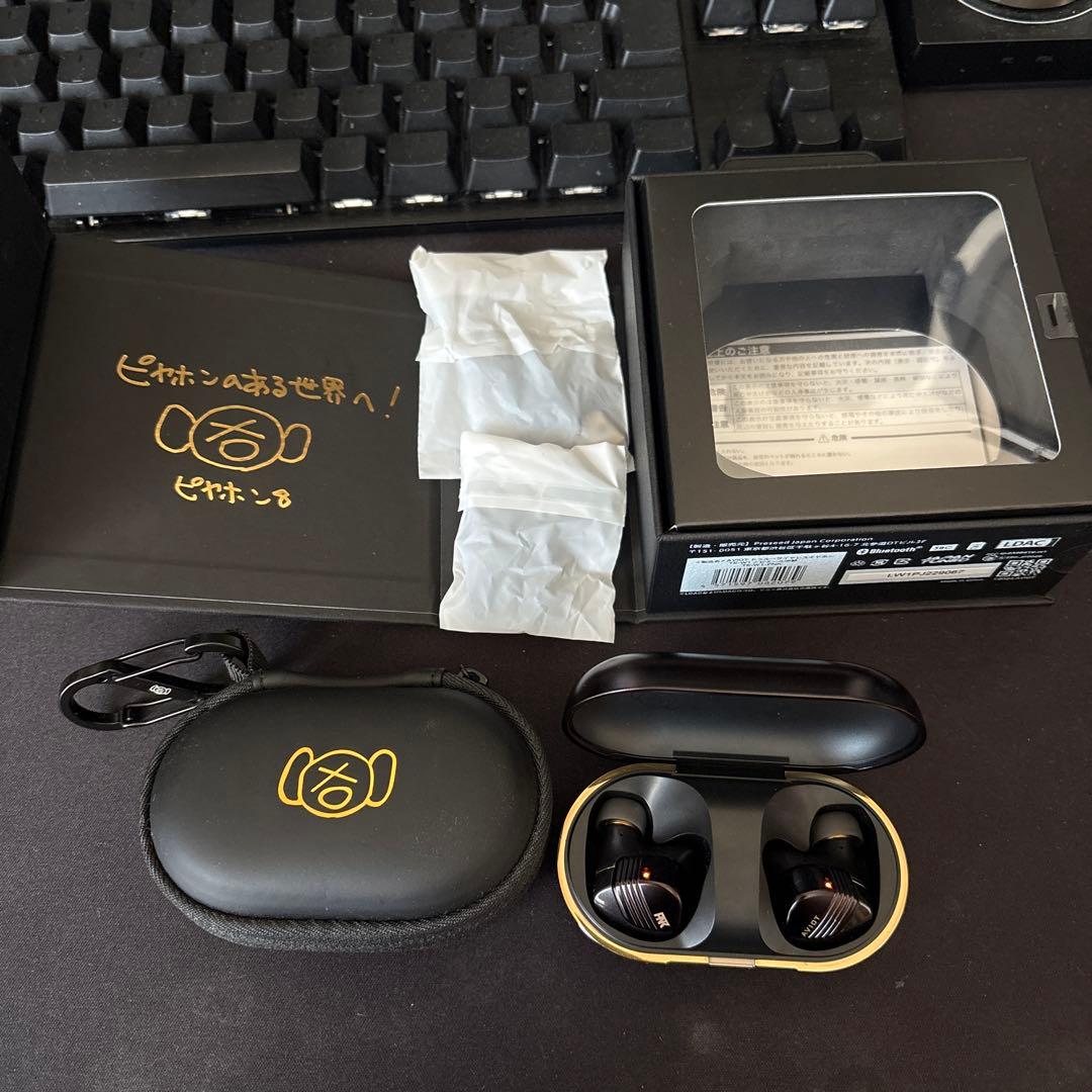 ピアホン8 ワイヤレスイヤホン ブラック