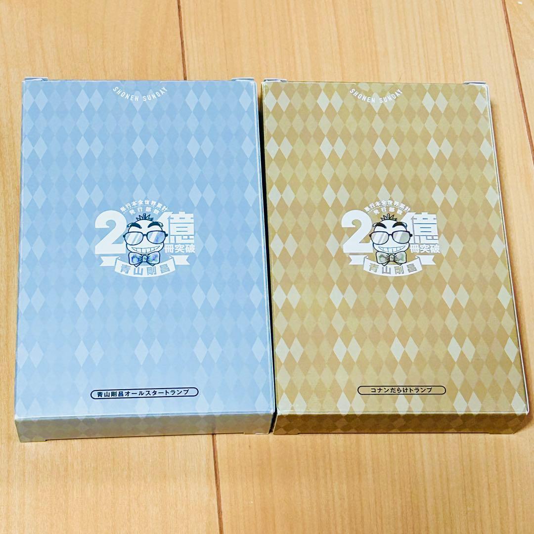 名探偵コナン2億冊突破 青山剛昌オールスタートランプ コナンだらけトランプ