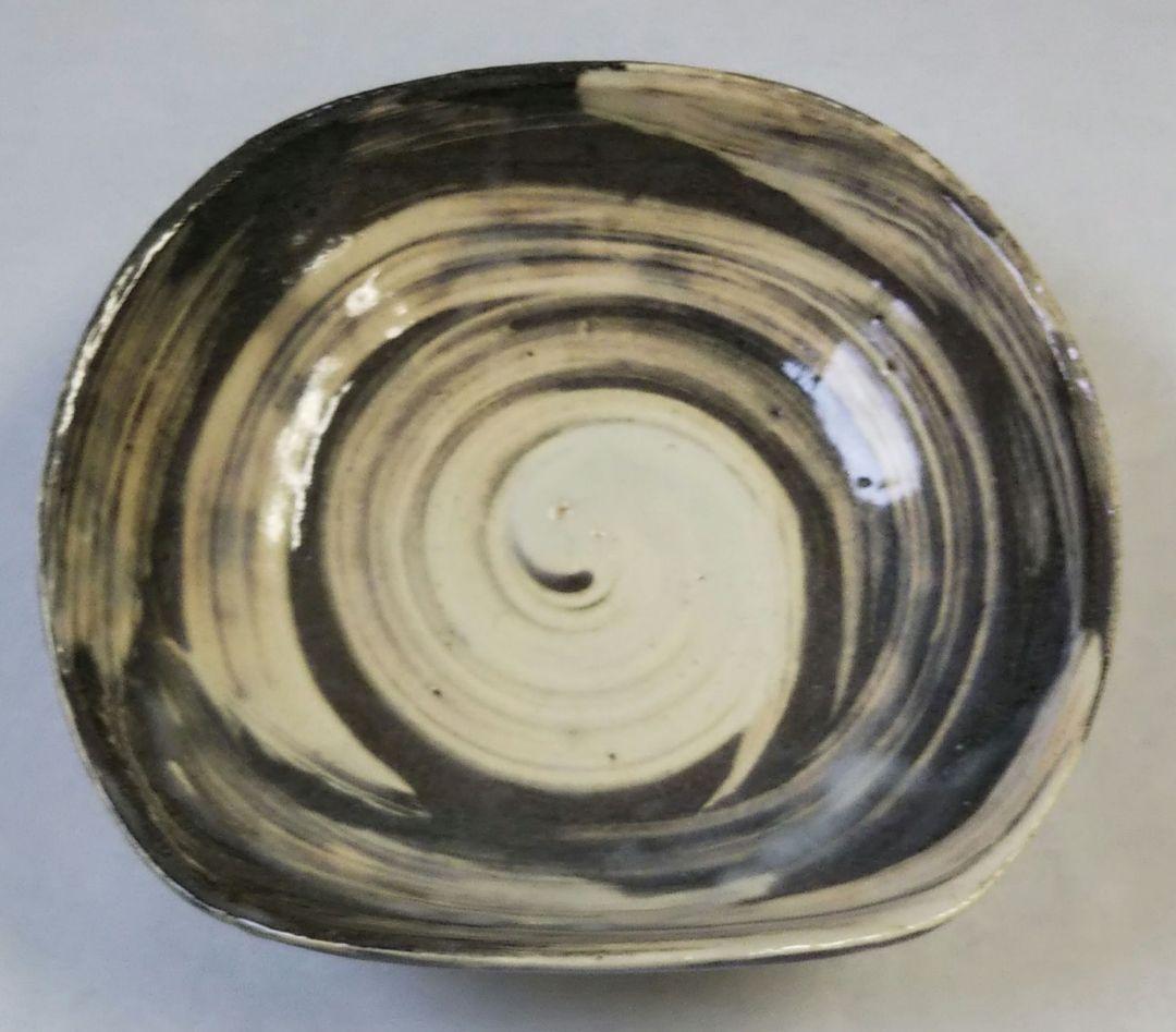 茶道具 懐石 刷毛目小鉢 菓子器 清水焼 京焼 4代 真清水蔵六