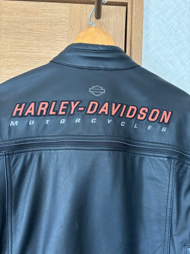 ハーレーダビッドソン　レザージャケット　 2wayタイプ　革ジャン