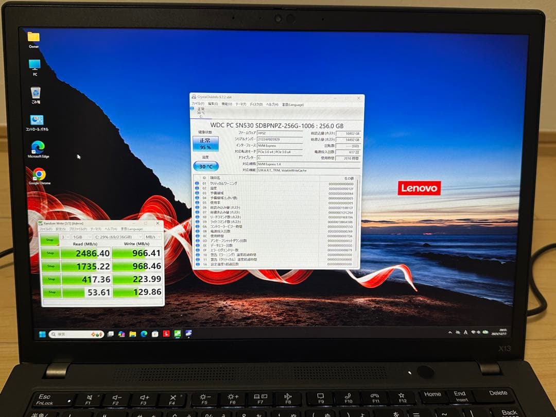 Windowsノート本体 ThinkPad X13 Gen3