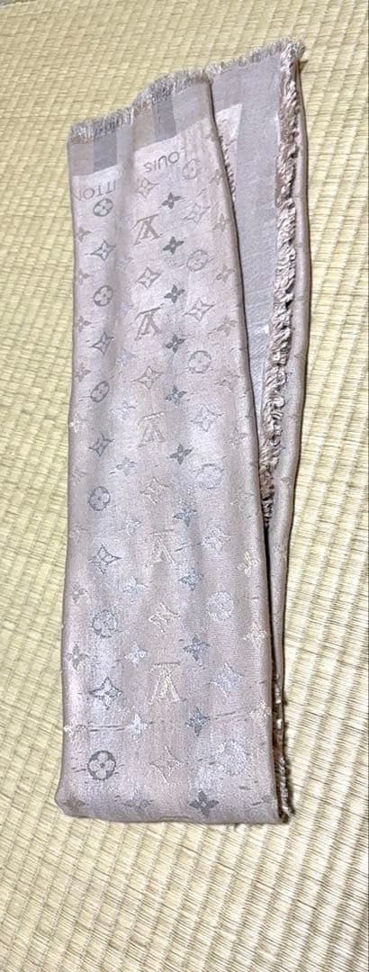 Louis Vuitton ベージュ ストール ストール マフラー ショール