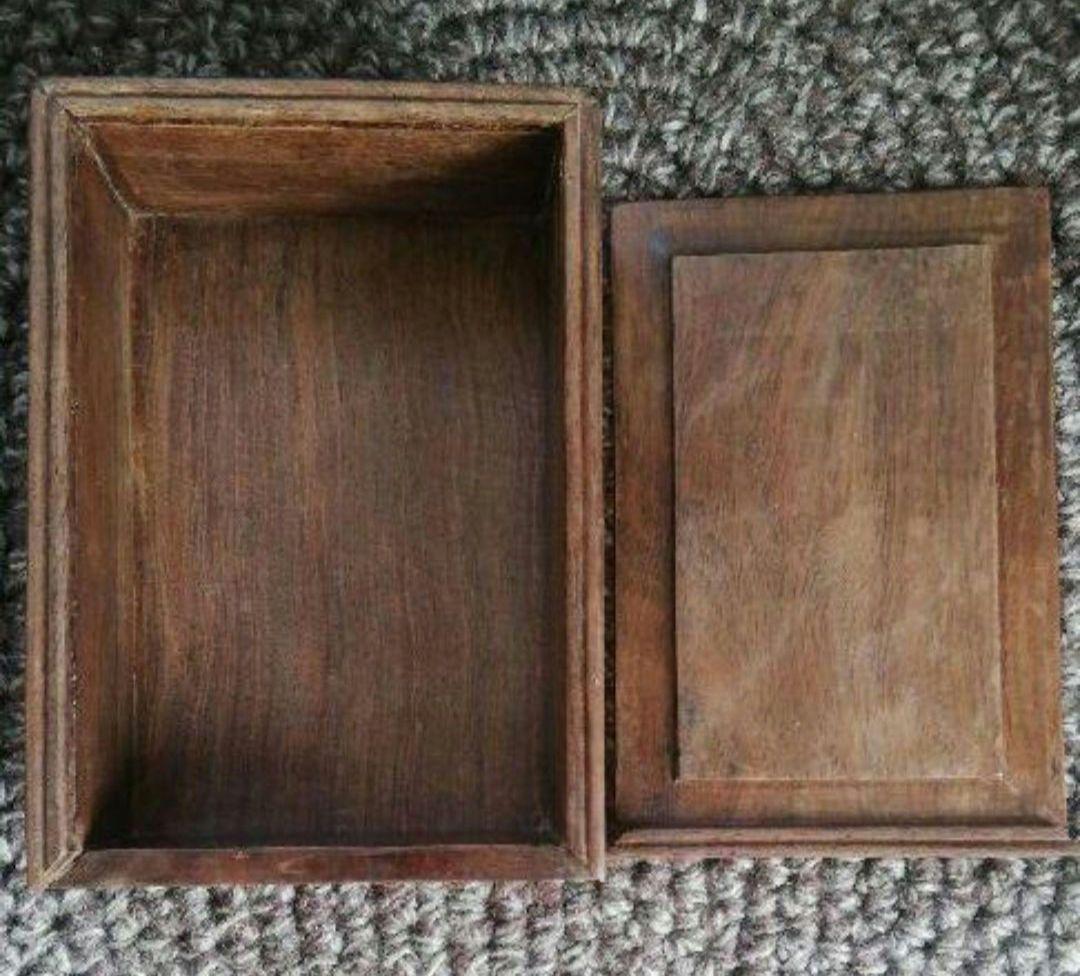 最終値下げ貴重中国骨董旧蔵した古董品書道具中国清の時代唐木黄壇印箱重たい硬木文箱