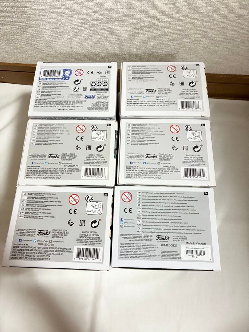 まとめ売り Funko popヒロアカ デク　6点　ファンコポップ　フィギュア