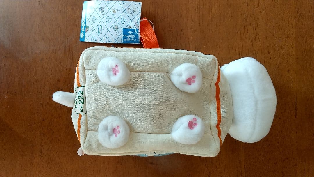 にゃんこ温泉バス ぬいぐるみポーチ