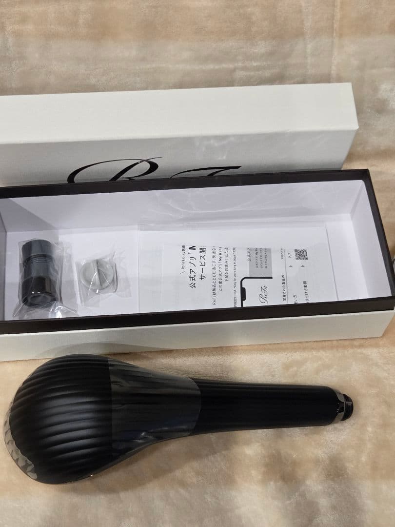 新品　ReFa ファインバブルUシャワーヘッド　 ブラック