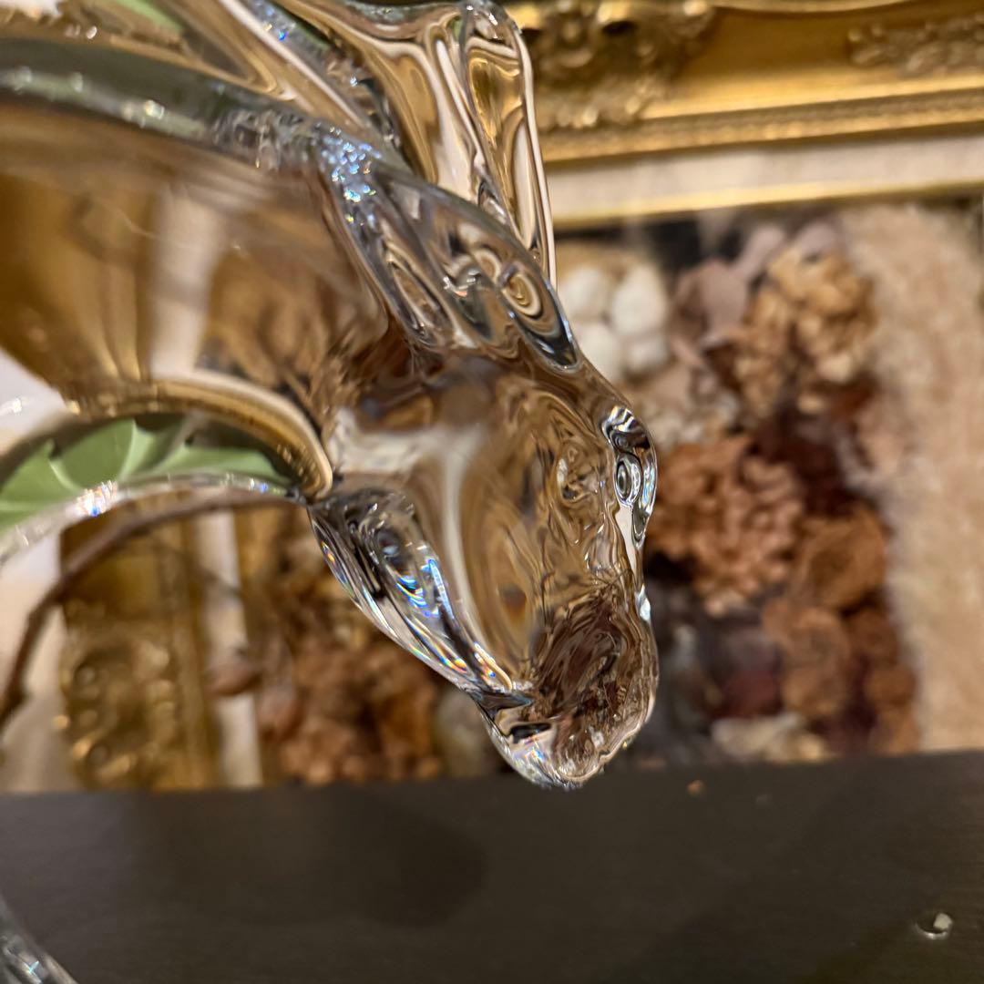 DAUM 馬 クリスタル ドーム フランス ビンテージ ガラス FRANCE