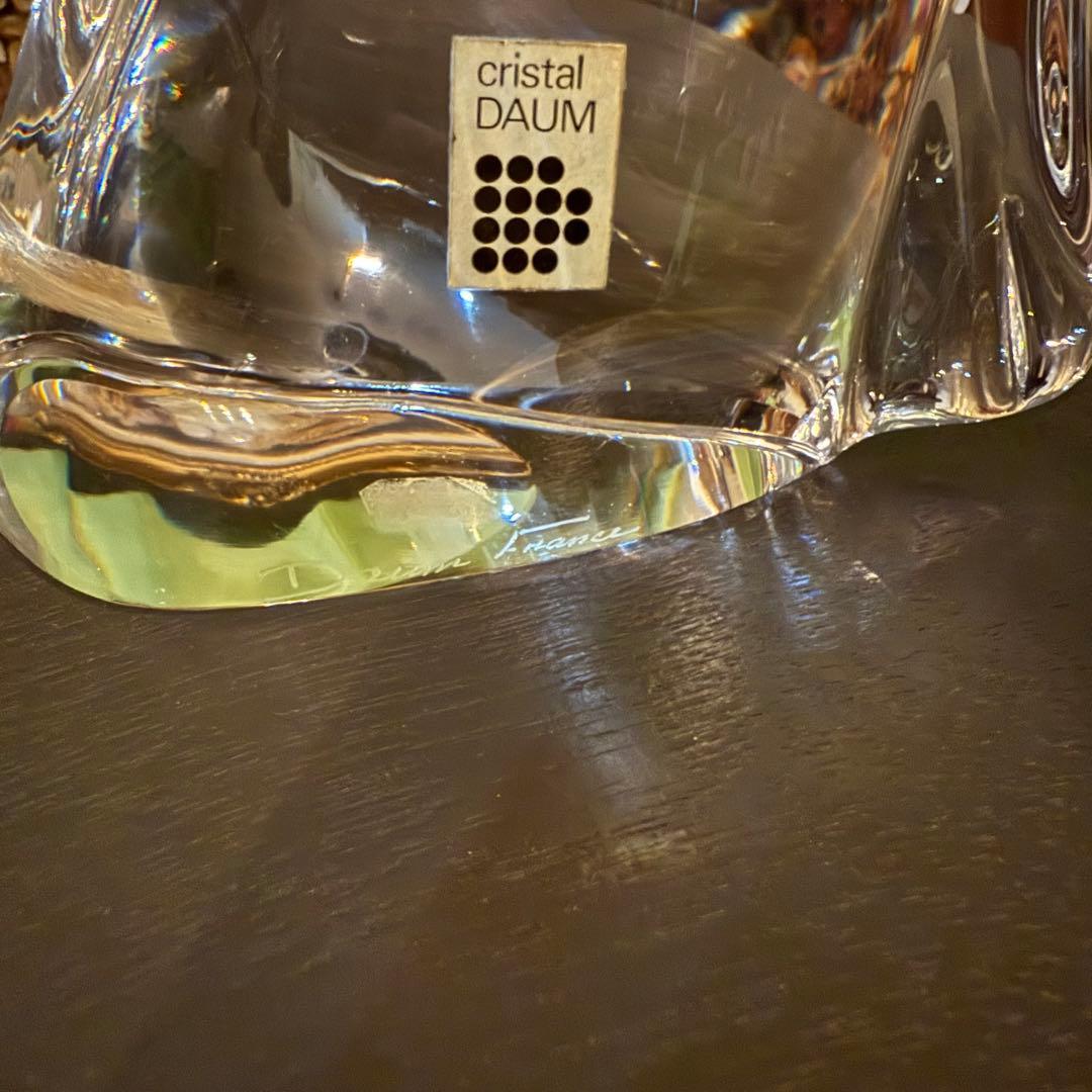 DAUM 馬 クリスタル ドーム フランス ビンテージ ガラス FRANCE